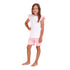 Girls summer pajama set Pink fairy t-shirt + Pink shorts
